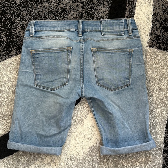 River Island Blue Denim Jean Shorts 28” Waist - Men’s - Picture 2 of 4